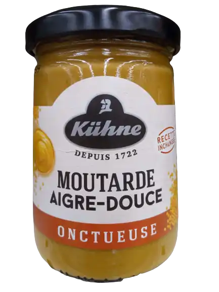 クオネ KUHNE社の ムタール・エーグルデュス MOUTARDE AIGRE-DOUCE