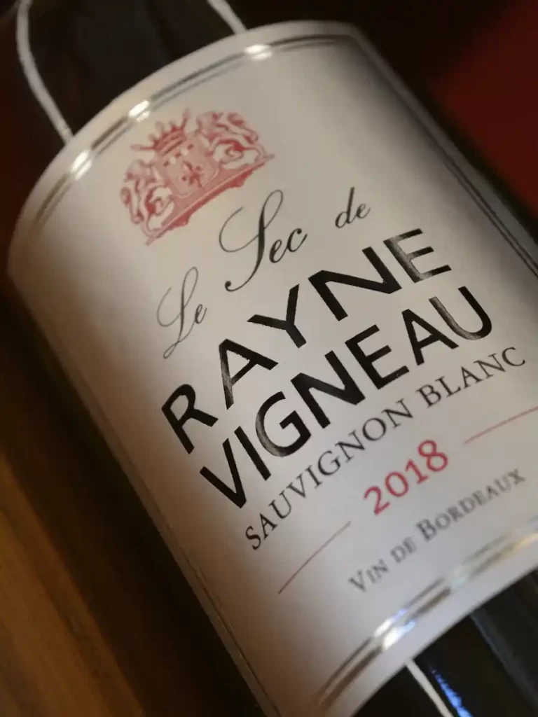 Le Sec de Rayne Vigneau　ル・セック・ド・レイヌ・ヴィニョ