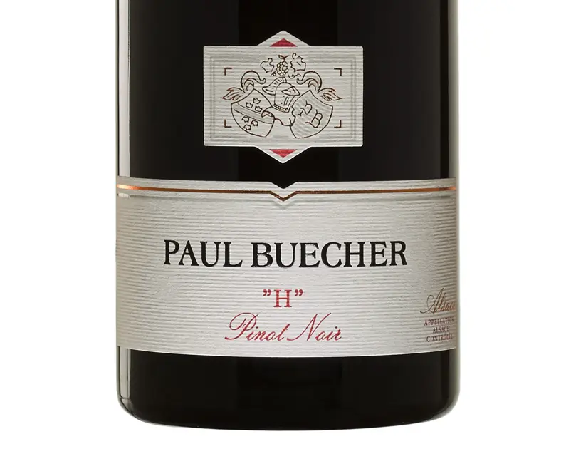 ポール・ブシェール Paul Buecher のアルザス・ピノ・ノワール　"H"