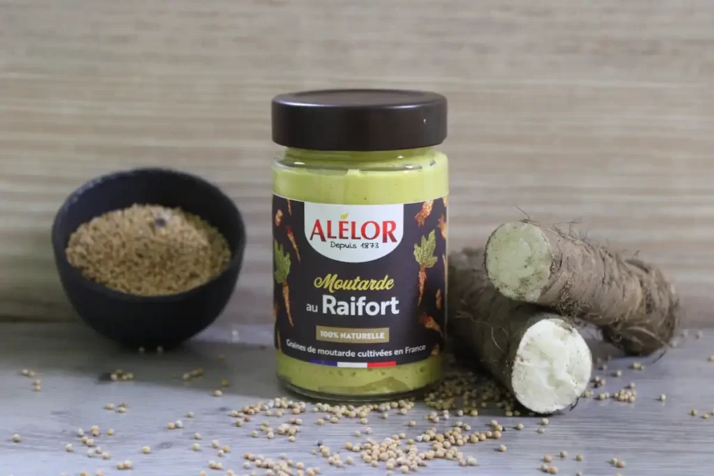 アレロール ALELOR の ムタールオレフォール Moutarde au Raifort